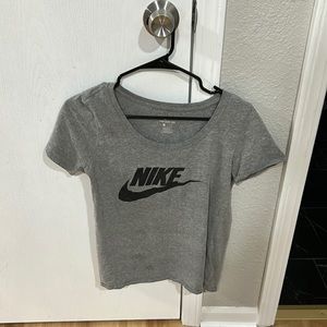 Wide neck nike t shirt
